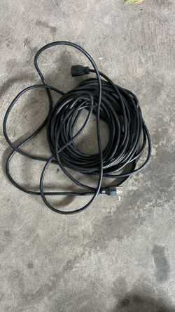 Black Extension Cord 