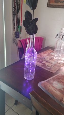Botella para decoración