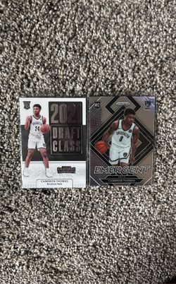 cam thomas rookie cards