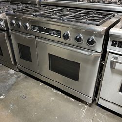 Dacor 48” Stainless Steel Dual Fuel Gas Range Stove 