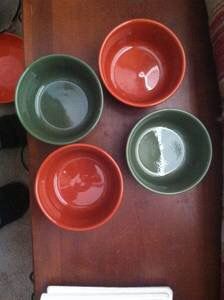 Fiesta ware Gusto bowls set of 4