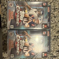 2025 Topps Chrome Football Hanger packs