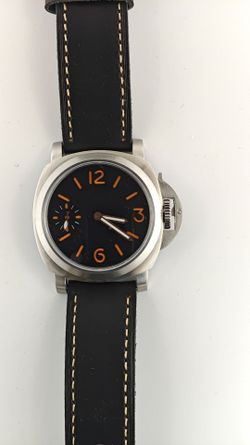 44 mm Mechanical hand wind sterile watch