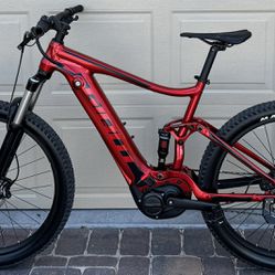 2020 Giant Stance E+2 Full Suspension Electric Mountain Bike In Excellent Condition With Only 174 Miles Ridden Size Large  