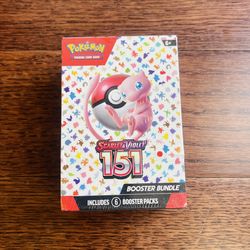 Pokémon Scarlet and Violet 151 Booster Bundle Box