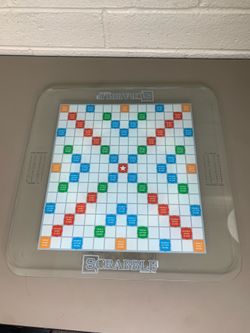 Tempered Glass Scrabble Board