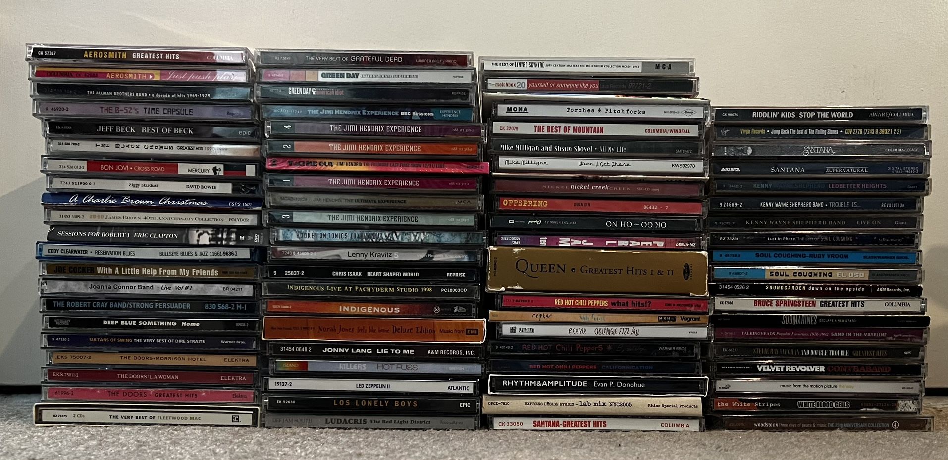 80+ CDs - All Good Condition - Most Rock