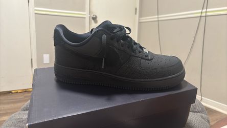 Nike Air Force 1 Low Triple Black LX size 13