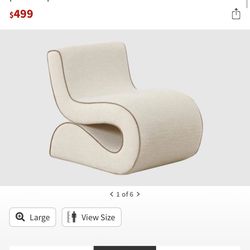 TOV /LIVING SPACES Accent Chair 