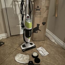 Bissell Power Fresh Vac & Steam  2747a New Condition Open Box Never  Used Parts Included As Shown 