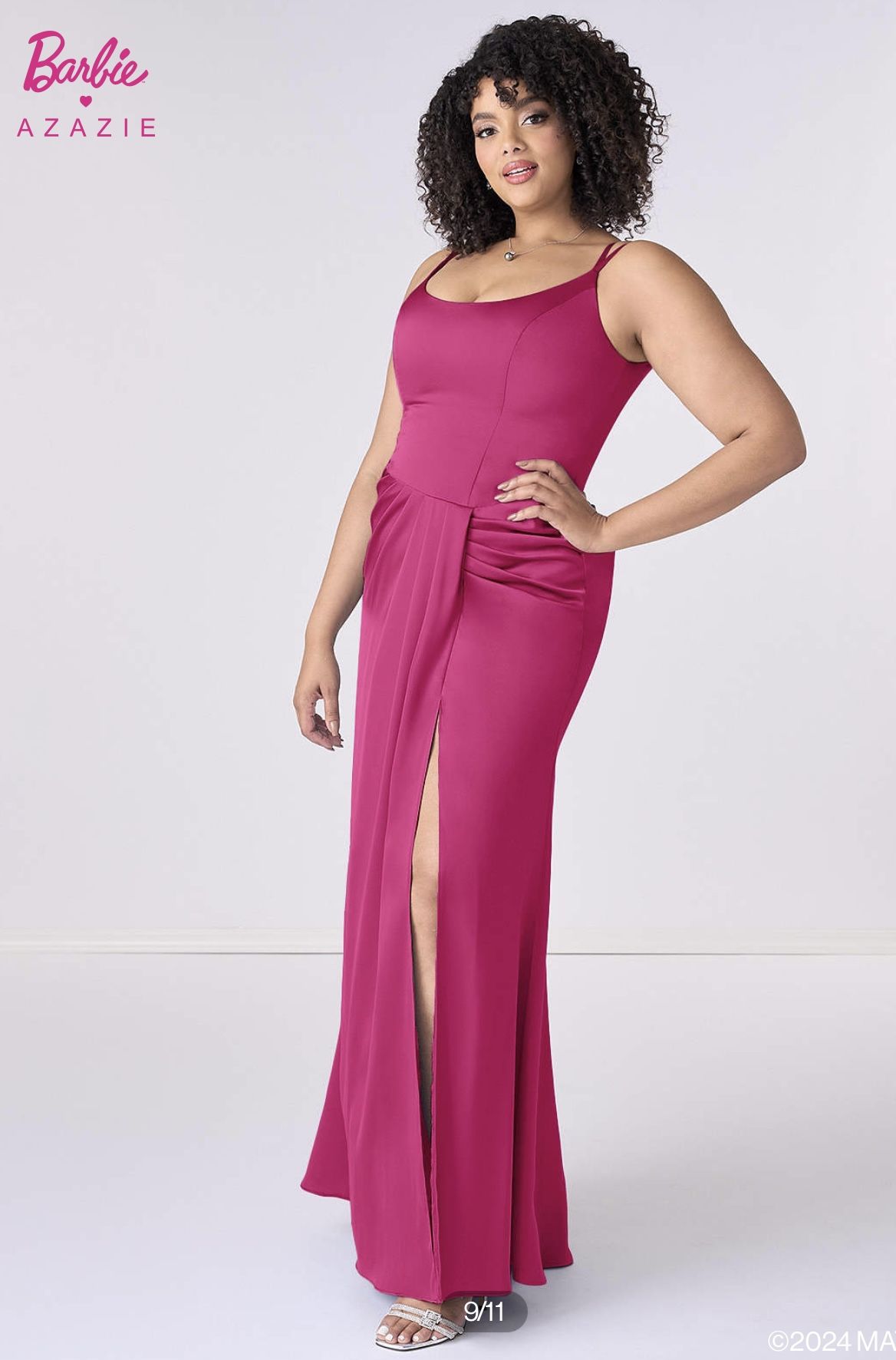 Azazie Barbie Pink Dress