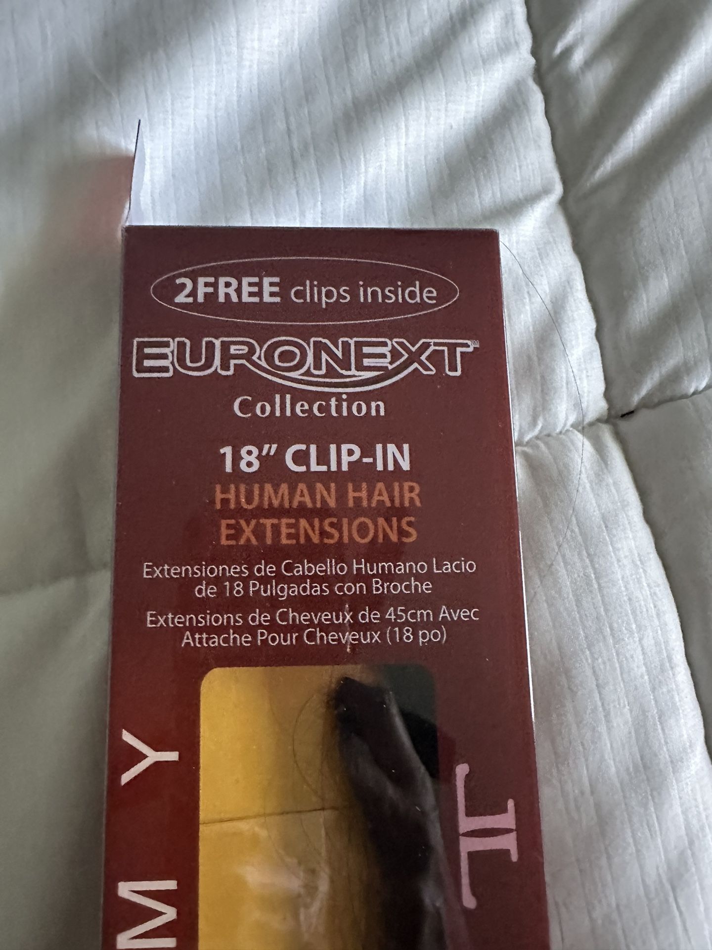 EURONEXT hair extensions 18” Espresso