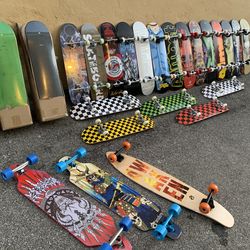 Skateboards and accessories