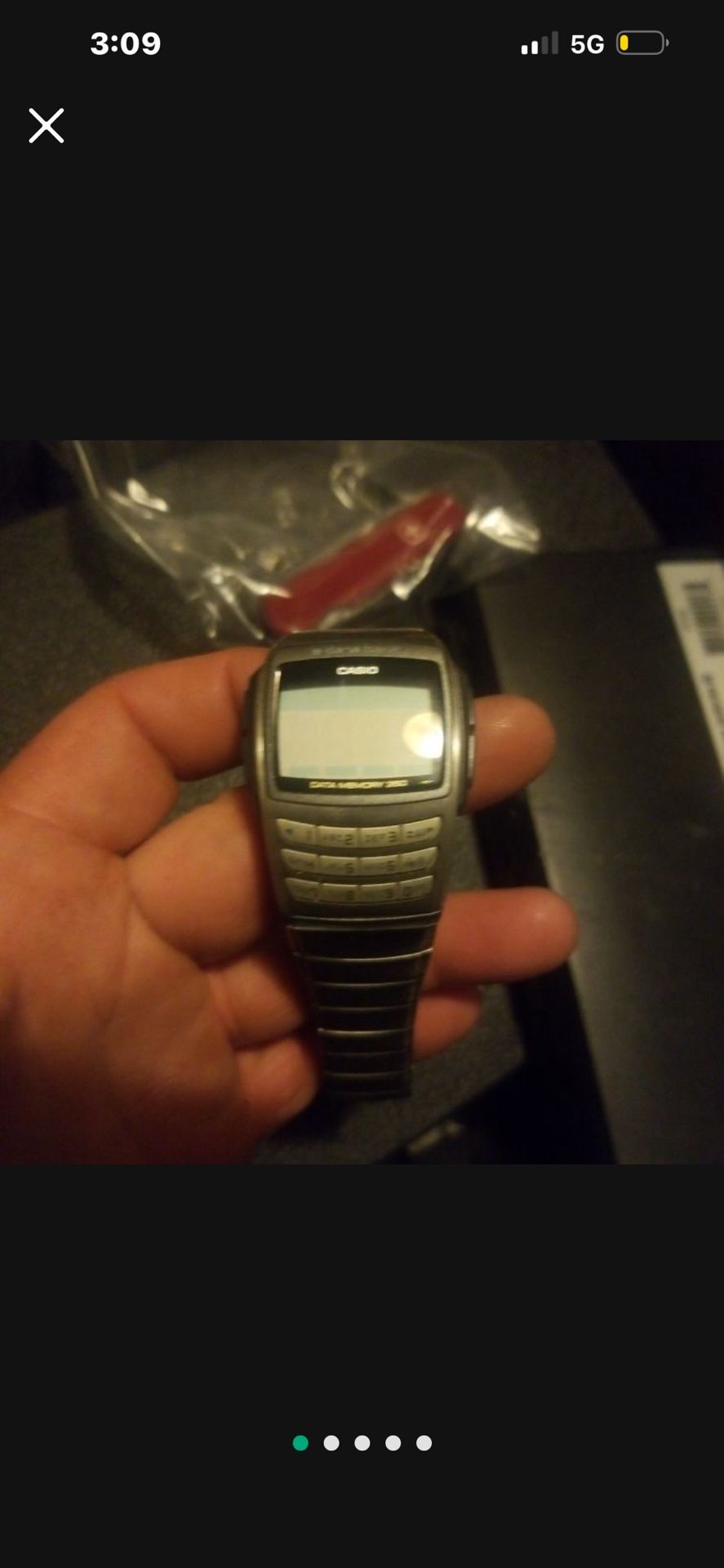 Antique Casio Data Memory 360 Watch