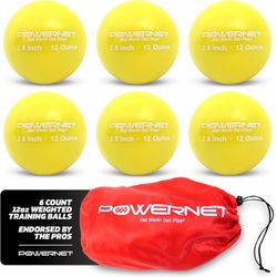 PowerNet Weighted Baseballs for Hitting Training