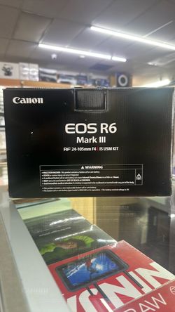 Canon Camera EOS R6 III and Kit Lens 24-105mm F4