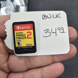 Super Mario Maker 2. ASK FOR RYAN.