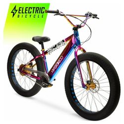 Hyper jet fuel electric bmx bike 26' fat tires with pedal assistant