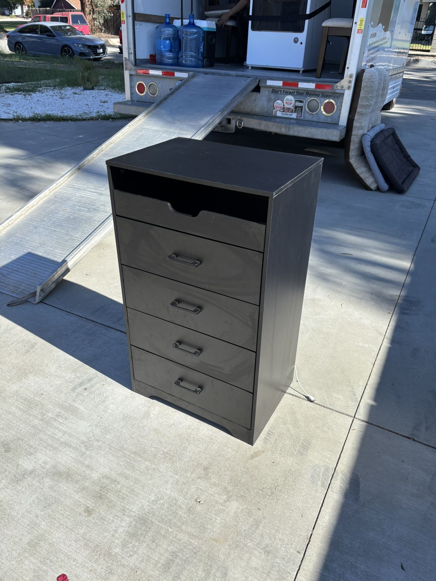 Black Dresser PICK UP TODAY