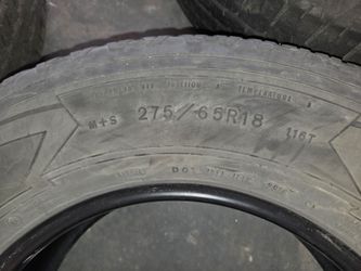 Goodyear 275/65/18 x2