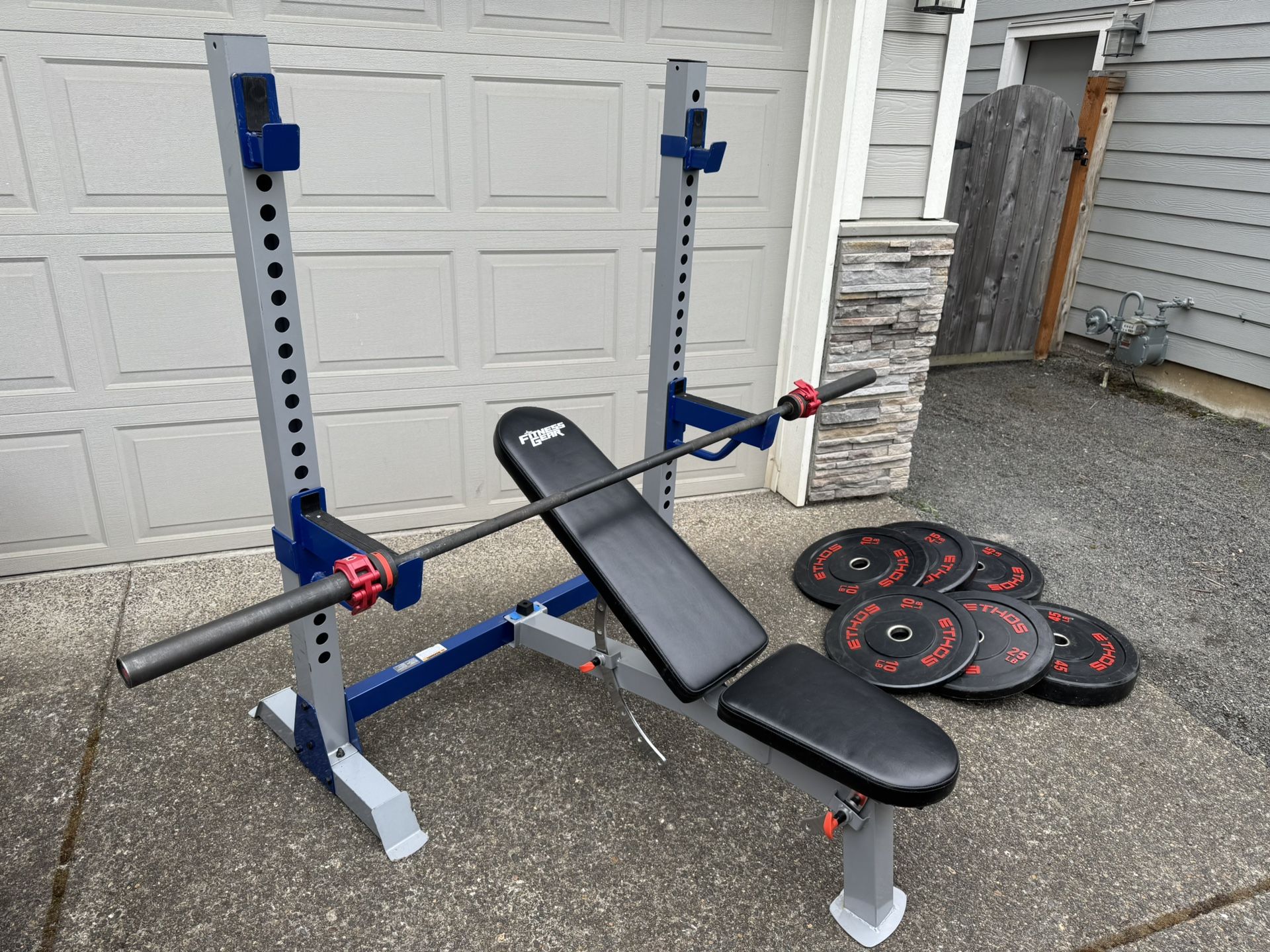 Weights , Bench and Accessories