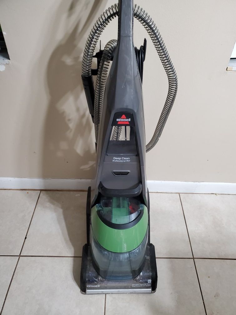 Bissell deep clean professional pet carpet cleaner $75