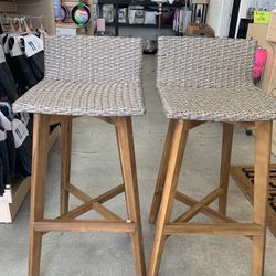 2 Pc Barstool Set 