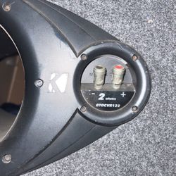 Kicker Subwoofer Box 12’