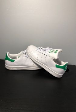 White and green Stan Smith size 7.5 men used