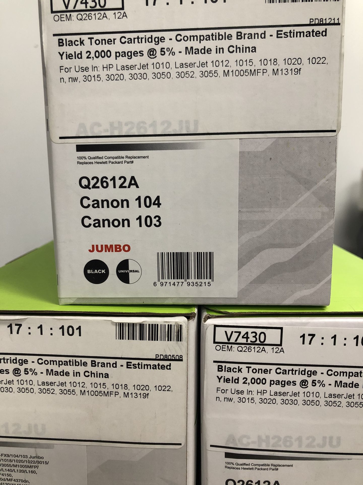 HP Laserjet Toners