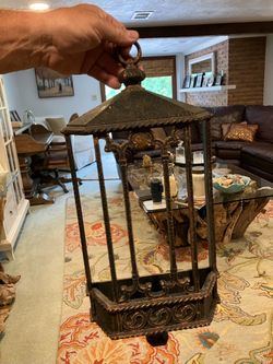 Coppercraft Decorative Metal Candle Lantern