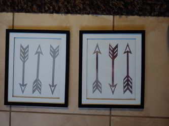 Boho/woodland custom created framed art