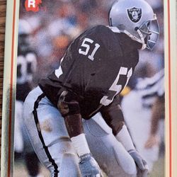 AARON WALLACE FOOTBALL CARD ROOKIE