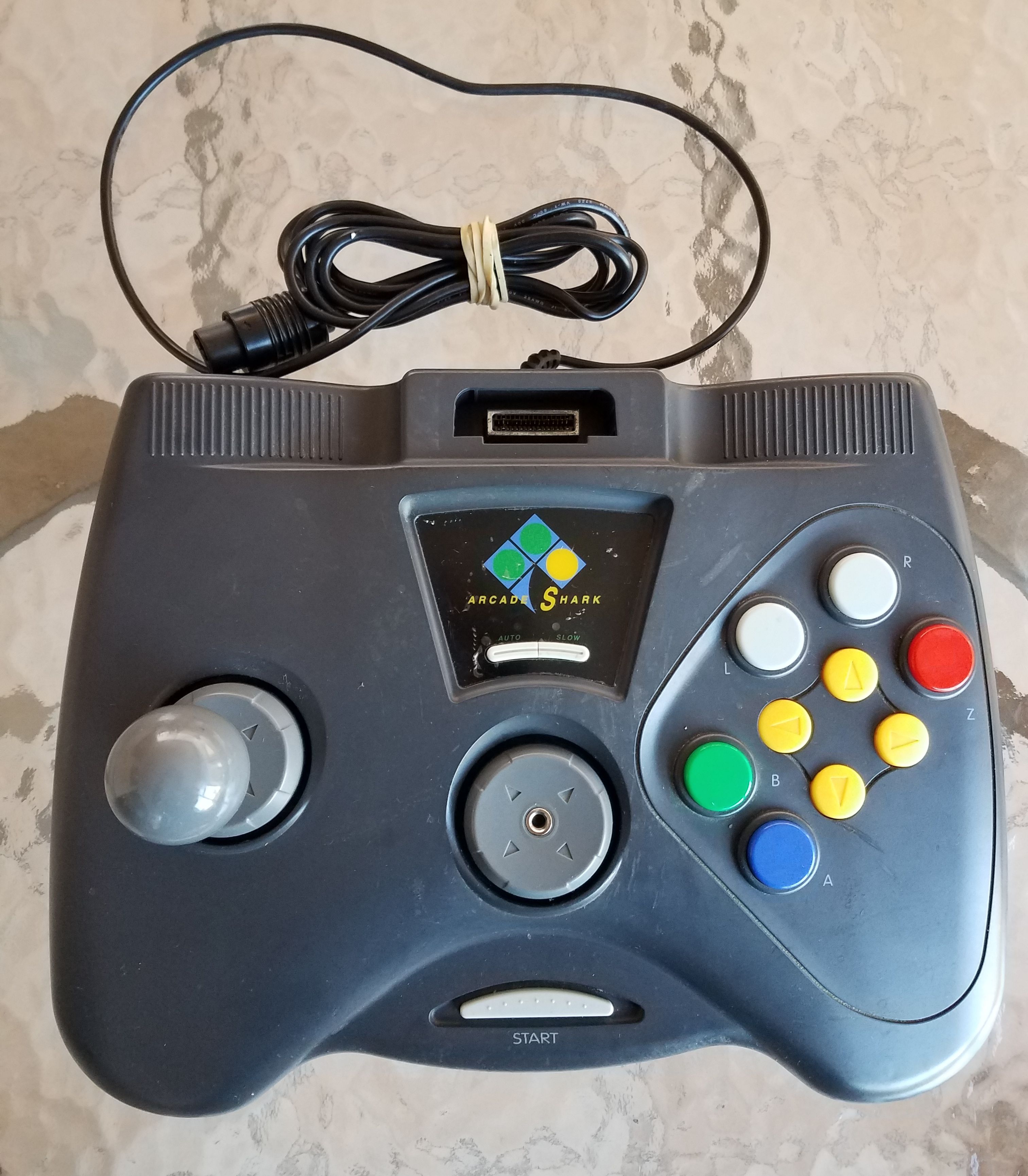 Interact Arcade Shark Joystick for Nintendo 64 / N64 - Tested - Everything Works Fine