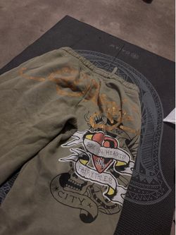 Ed hardy sweat pants XS