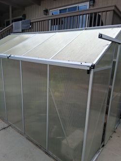 Greenhouse aluminium  win panels