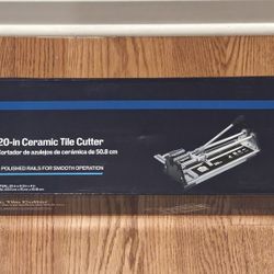 project source 20-in ceramic tile cutter- New