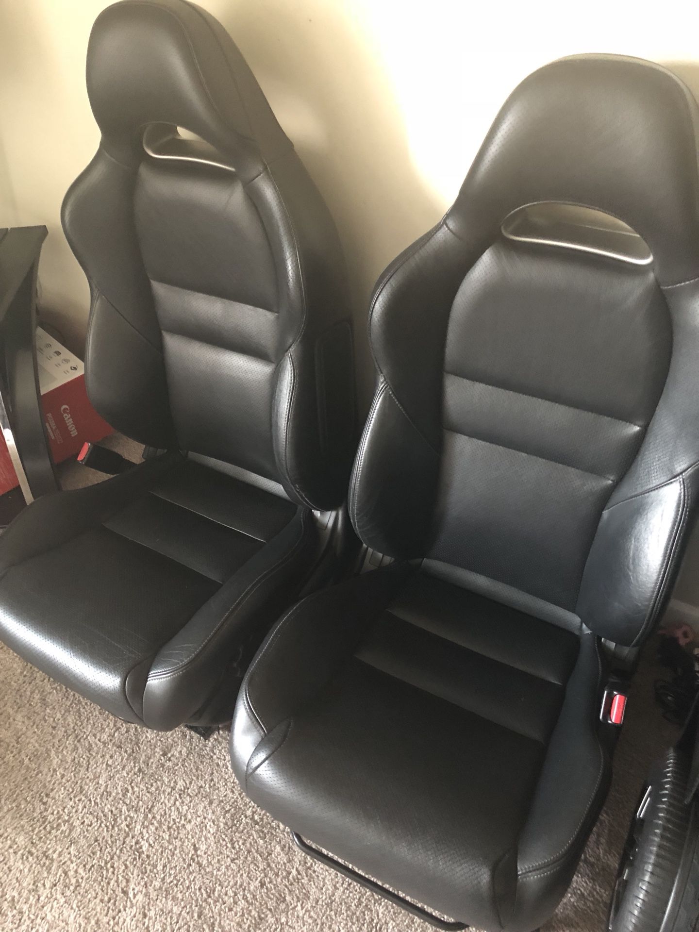 2002 - 2006 Acura RSX type s front leather seats