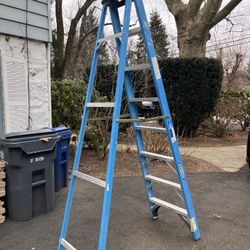 8ft Fiberglass Ladder 