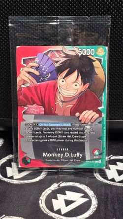 SEALED :: English OP13-001 Luffy Leader (Ichiban Kuji Exclusive) & Luffy Figure