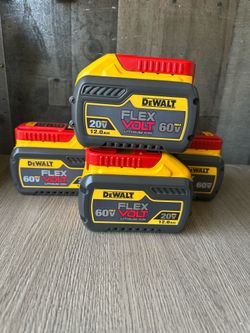 Dewalt 60v battery ($190 each)