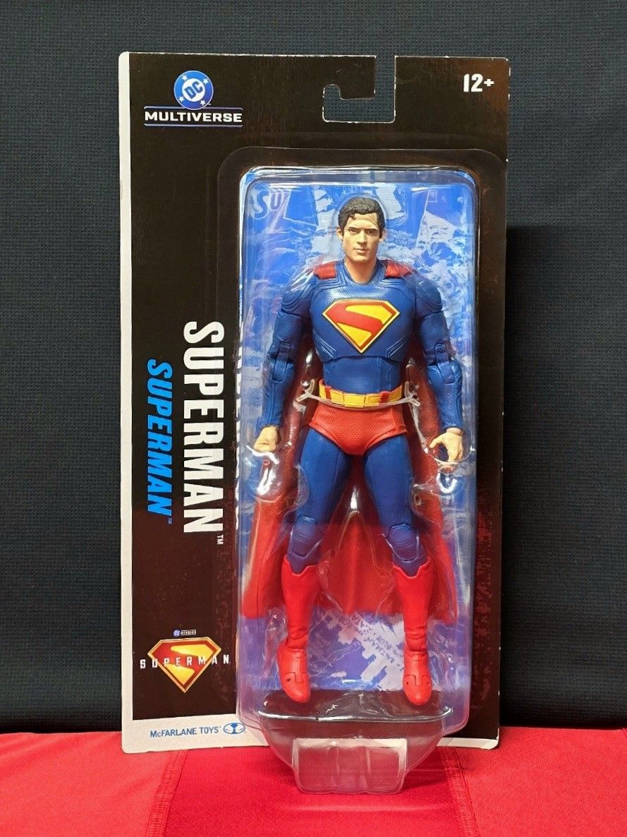 🦸‍♂️DC Multiverse Superman Movie Action Figure (Hush, Blister Card Packaging)
