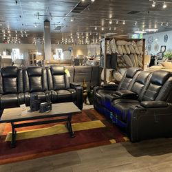 Power Reclining Sofa And Loveseat