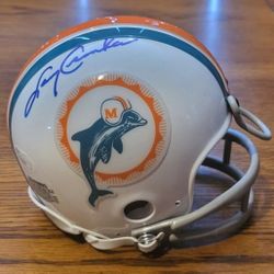LARRY CSONKA SIGNED MINI HELMET!