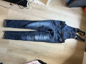 Denim Overalls Size Medium
