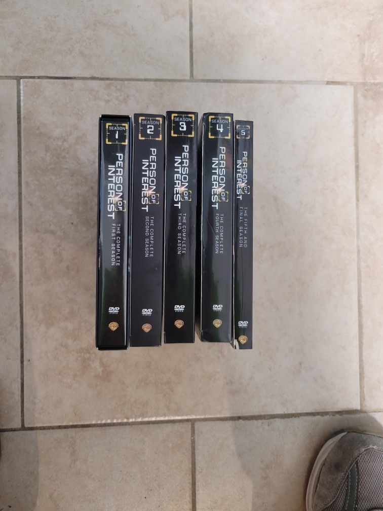 $30  Used Person of interest 5 DVD set.
