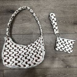 Handmade Shoulder Bag & Wristlet 