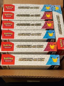 Pokemon 30th anniversary Ex Box