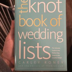 The Knot Book Of Wedding Lists- Wedding Planning Guide