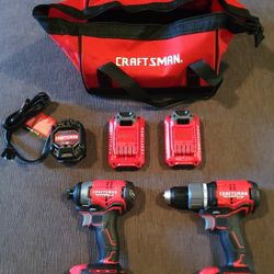 CRAFTSMAN V20 RP 20V Max Brushless 2-Tool Combo Kit – Brand New (Sealed)